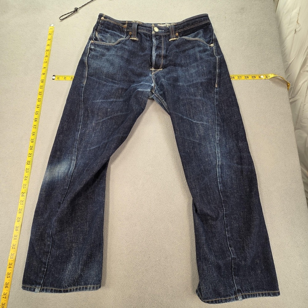 VTG Levis Engineered Jeans Mens Blue Dark Wash Twisted 10th Anniversary 32x27